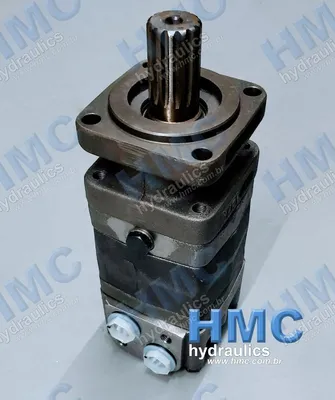 151F0546 Motor Hidráulico OMS 200 - Est. 1 1/4 - Esp. - G1/2 - G1/4