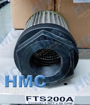 HS200HN <br />
HS2018 <br />
S655 <br />
SI6220 <br />
SU5319 <br />
ISA200L09N FTS200A Filtro Sucção - FTS200 - 2 NPT - 2