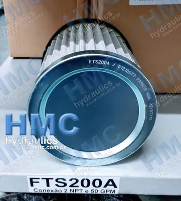 HS200HN <br />
HS2018 <br />
S655 <br />
SI6220 <br />
SU5319 <br />
ISA200L09N FTS200A Filtro Sucção - FTS200 - 2 NPT - 3