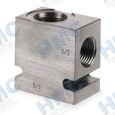 B10-2-4P -  1/4NPT Corpo da Valvula Cartucho - RAH101/DSH/DSL101